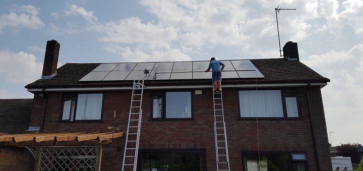 Solar Panels Cleaning